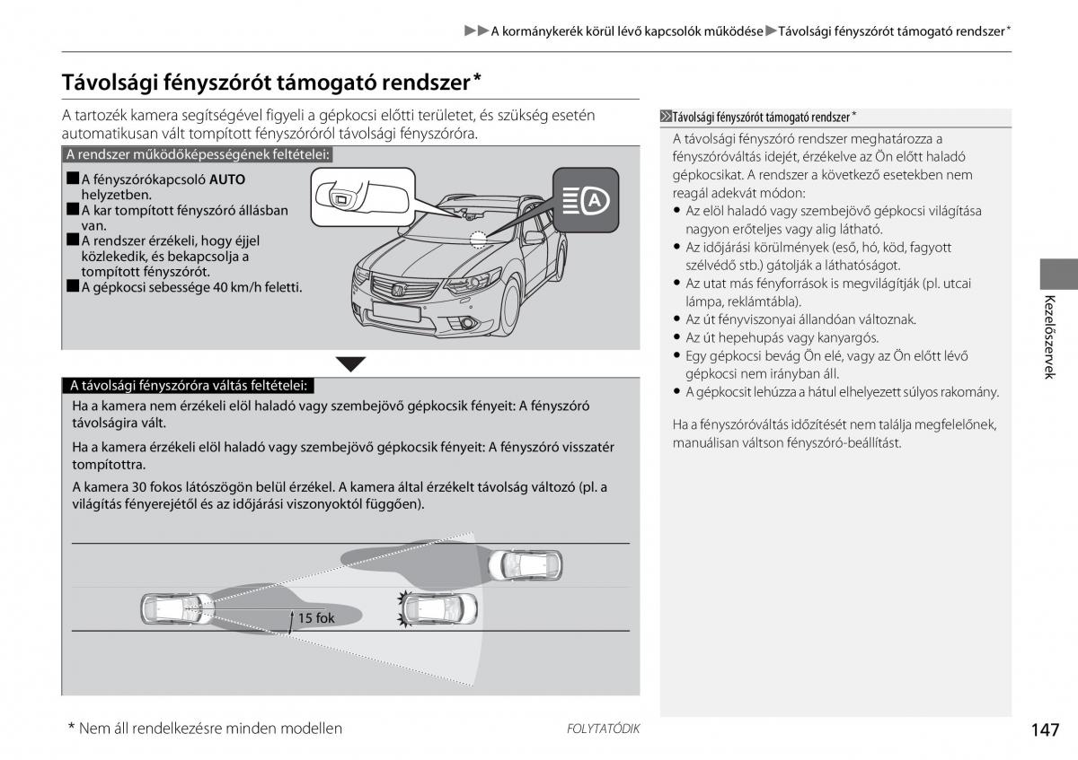 Mercedes Benz A Class W176 Kezelesi utmutato / page 148