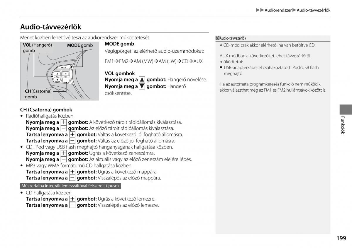 Mercedes Benz A Class W176 Kezelesi utmutato / page 200