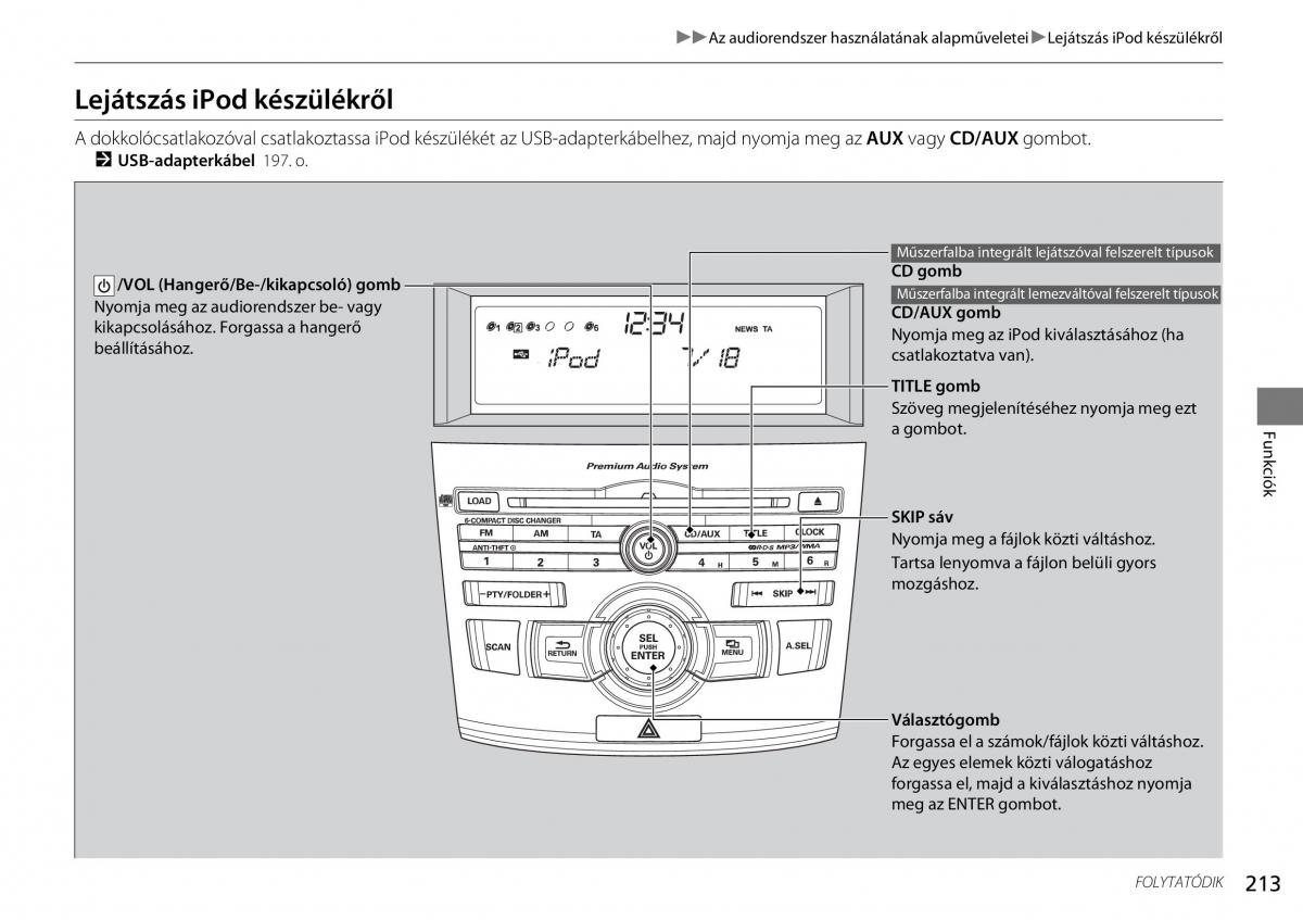 Mercedes Benz A Class W176 Kezelesi utmutato / page 214