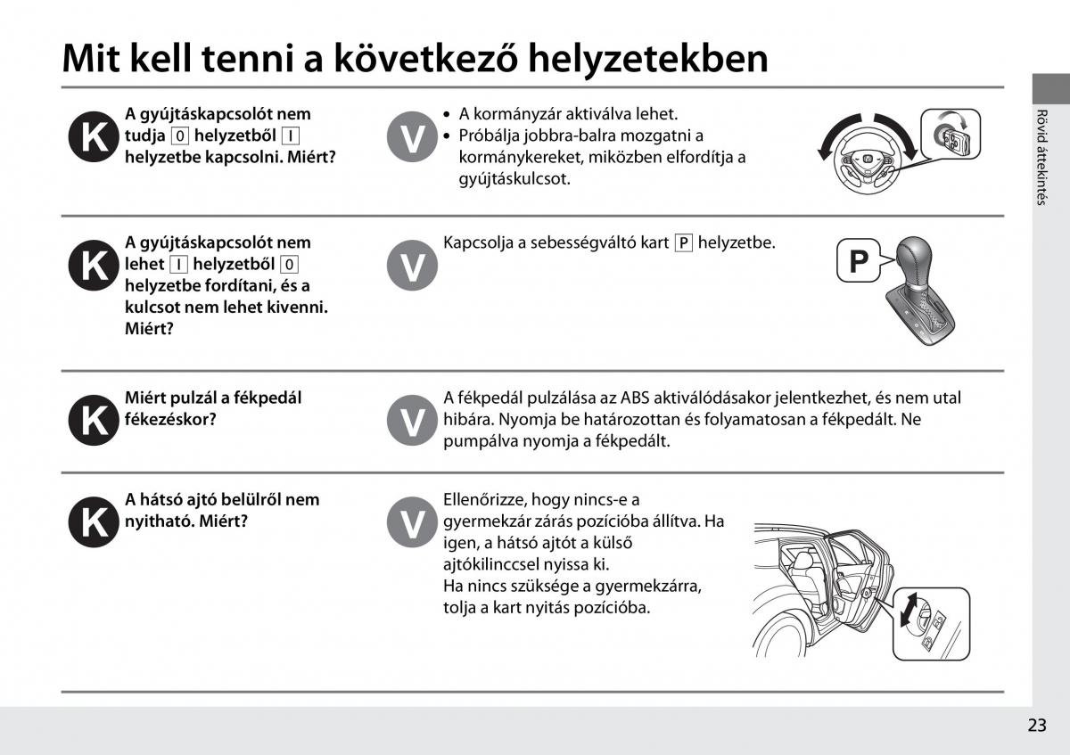 Mercedes Benz A Class W176 Kezelesi utmutato / page 24