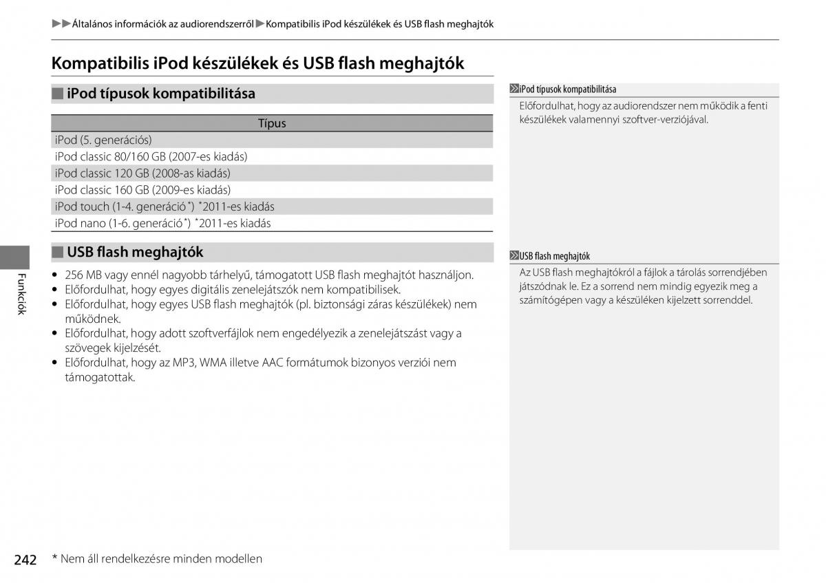 Mercedes Benz A Class W176 Kezelesi utmutato / page 243