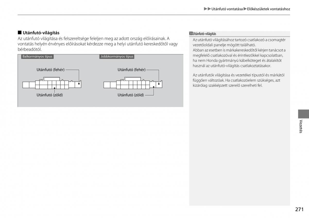 Mercedes Benz A Class W176 Kezelesi utmutato / page 272