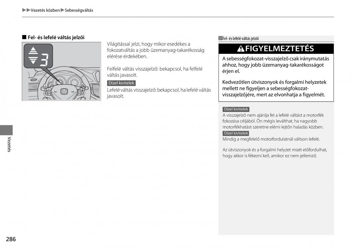 Mercedes Benz A Class W176 Kezelesi utmutato / page 287