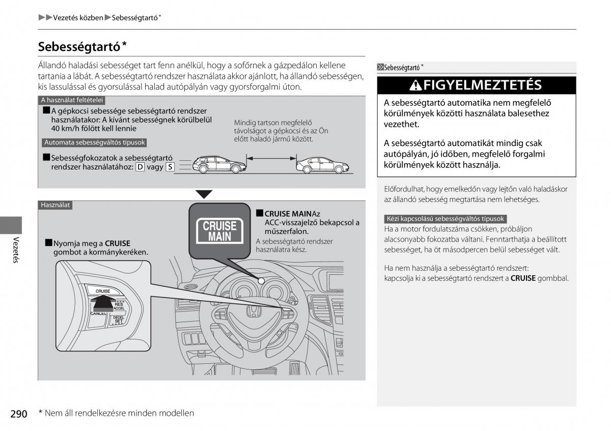 Mercedes Benz A Class W176 Kezelesi utmutato / page 291