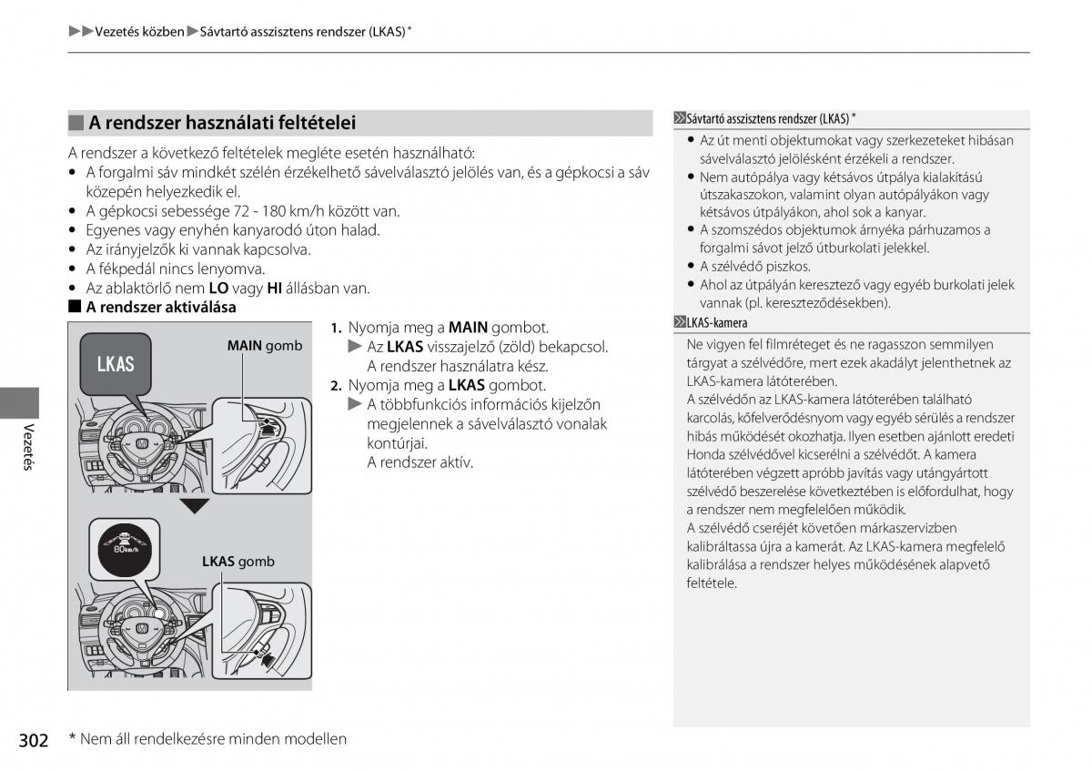 Mercedes Benz A Class W176 Kezelesi utmutato / page 303