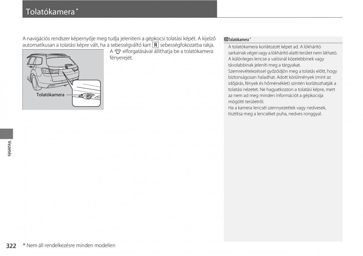 Mercedes Benz A Class W176 Kezelesi utmutato / page 323