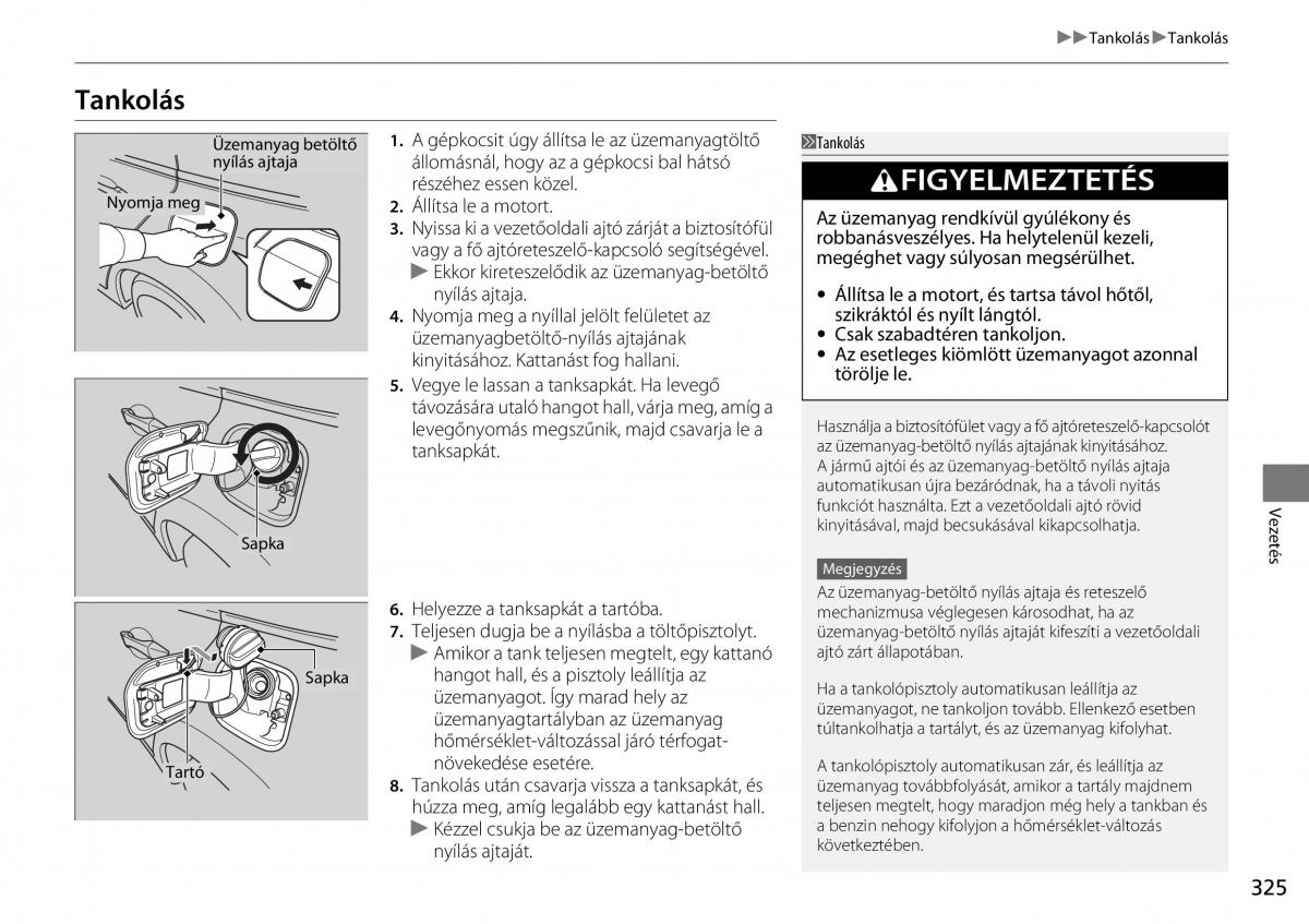 Mercedes Benz A Class W176 Kezelesi utmutato / page 326