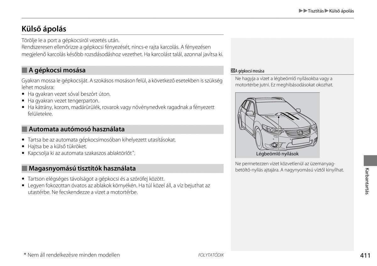 Mercedes Benz A Class W176 Kezelesi utmutato / page 412