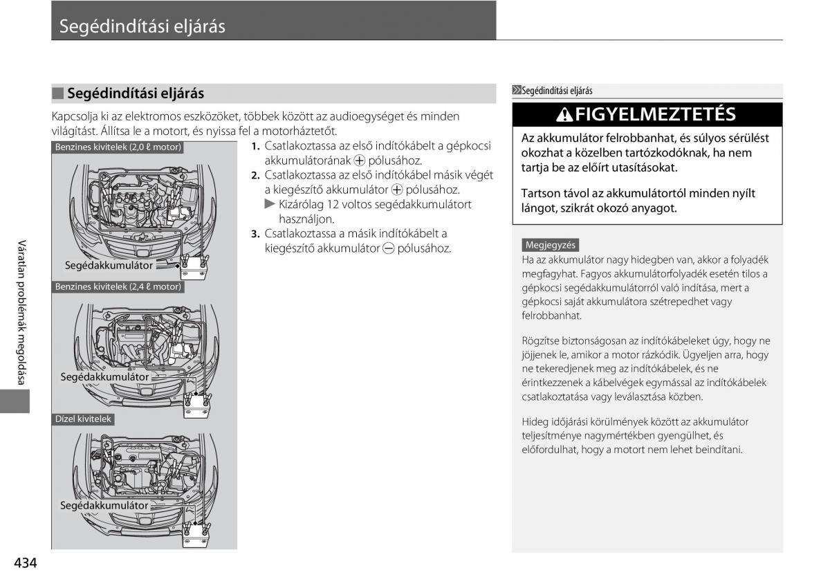 Mercedes Benz A Class W176 Kezelesi utmutato / page 435