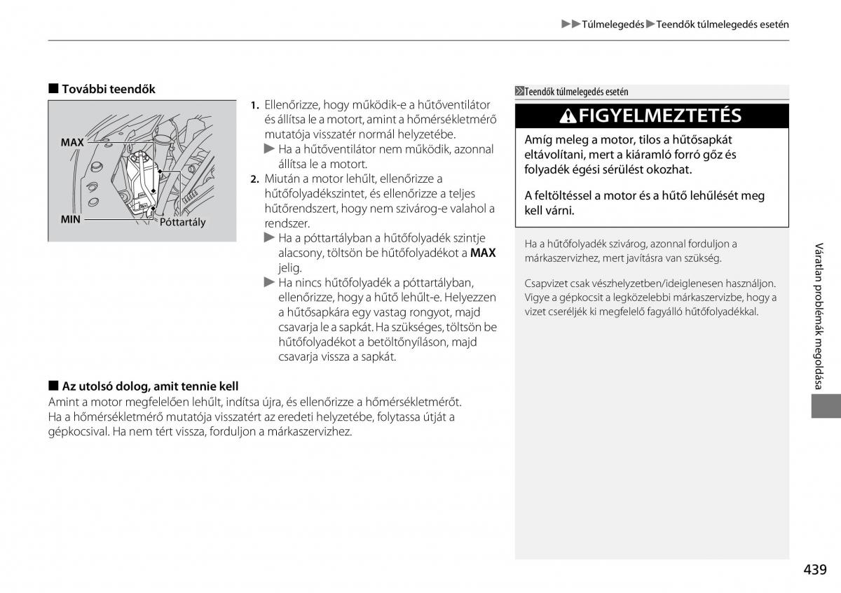 Mercedes Benz A Class W176 Kezelesi utmutato / page 440