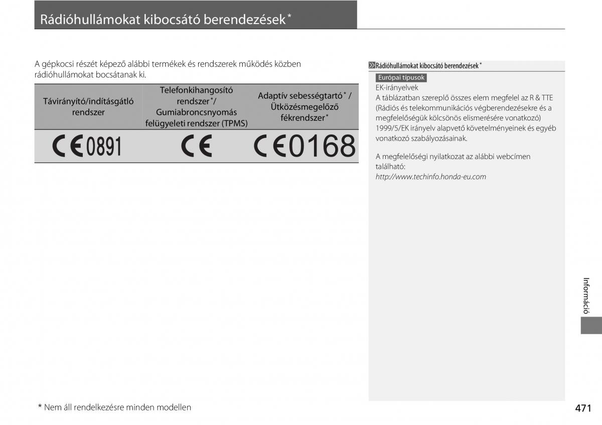 Mercedes Benz A Class W176 Kezelesi utmutato / page 472