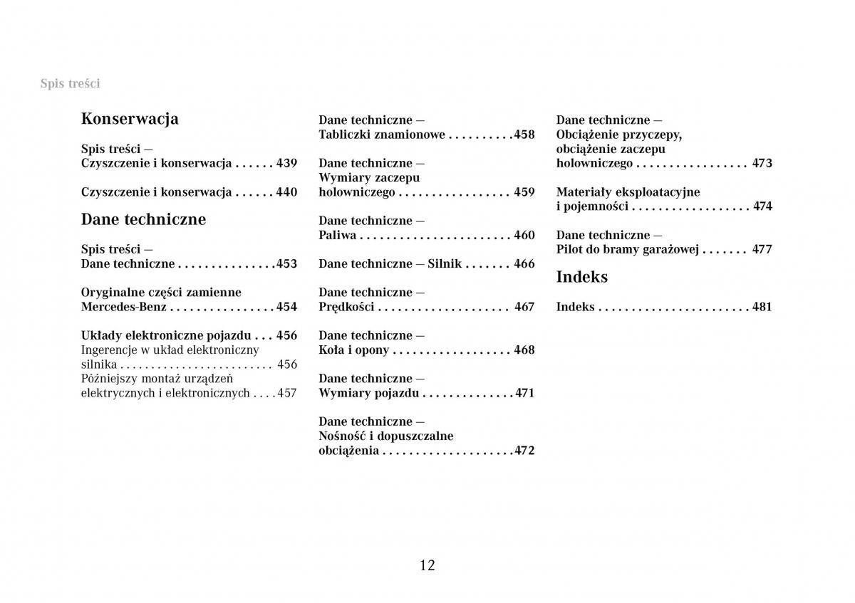 Mercedes Benz C Class W203 Sportcoupe instrukcja obslugi / page 14