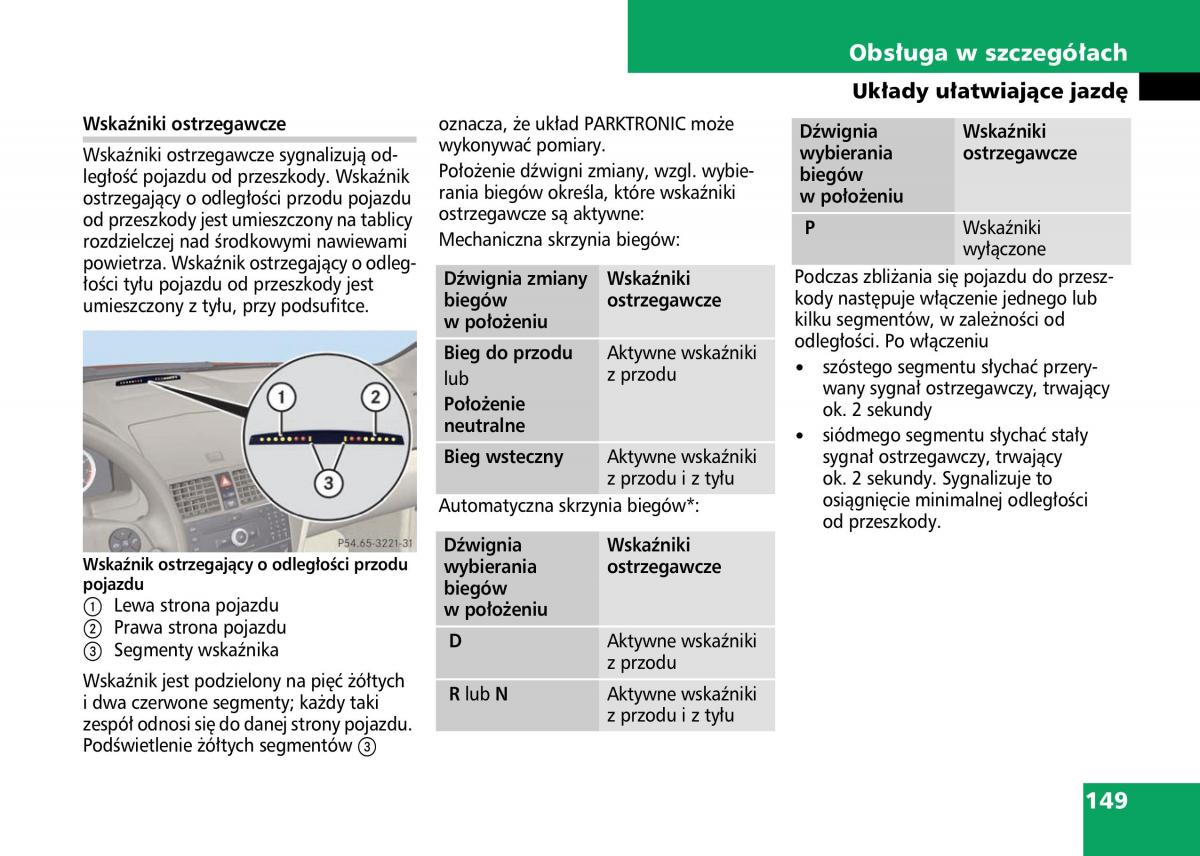 Mercedes Benz C Class W204 instrukcja obslugi / page 151