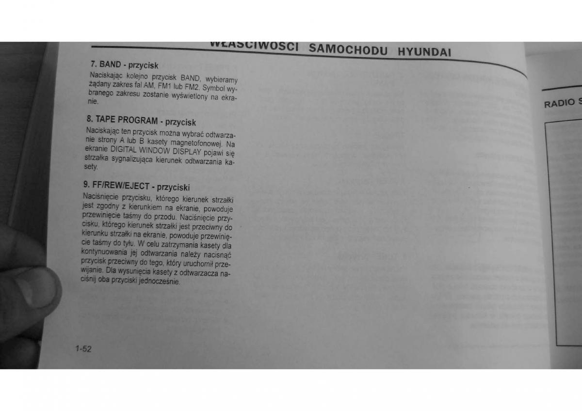 Hyundai Elantra Lantra II 2 instrukcja obslugi / page 57