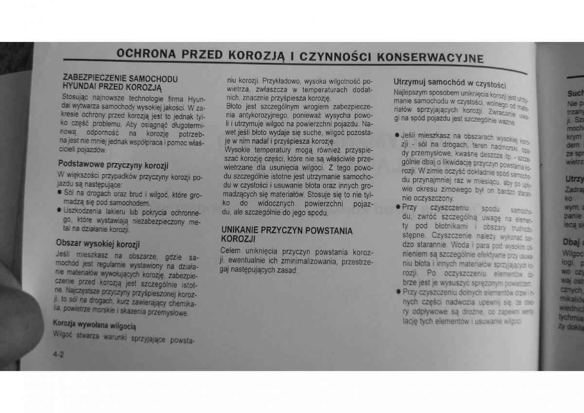 Hyundai Elantra Lantra II 2 instrukcja obslugi / page 93