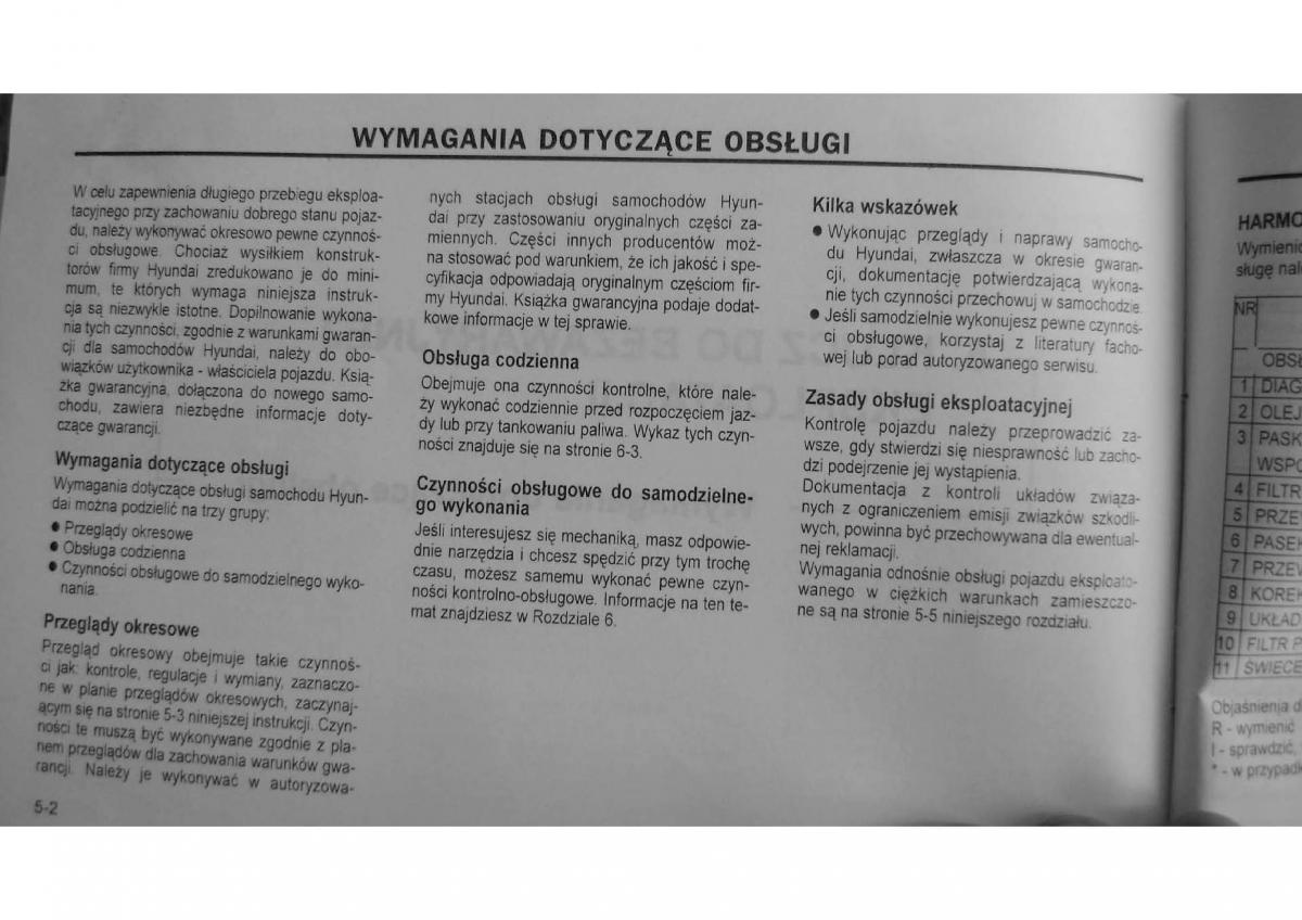 Hyundai Elantra Lantra II 2 instrukcja obslugi / page 98