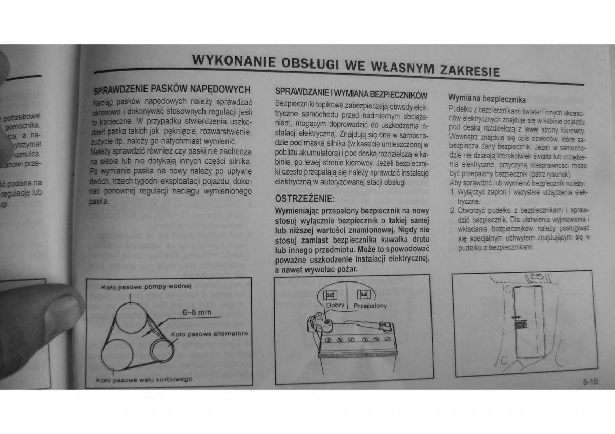 Hyundai Elantra Lantra II 2 instrukcja obslugi / page 119