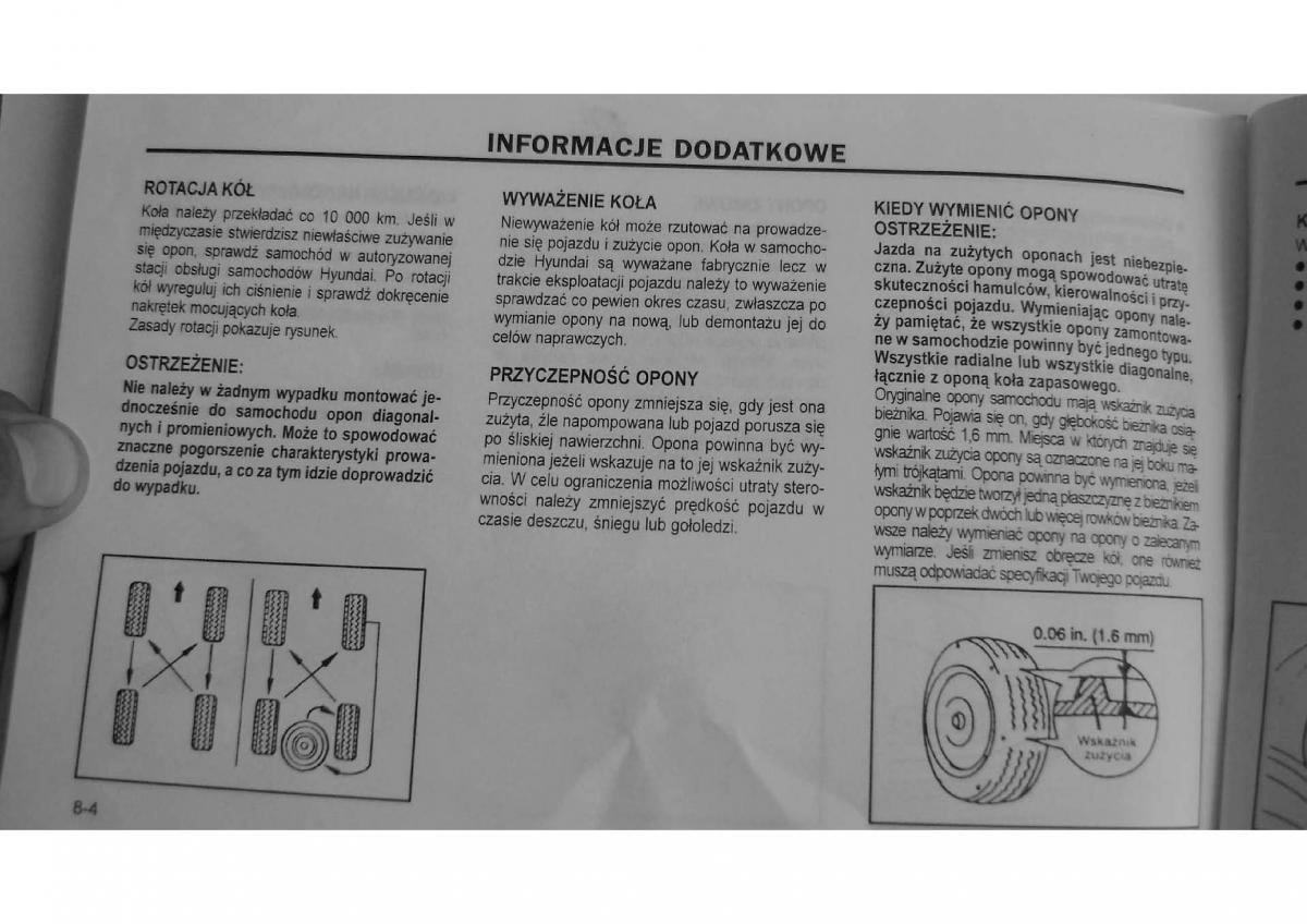 Hyundai Elantra Lantra II 2 instrukcja obslugi / page 130