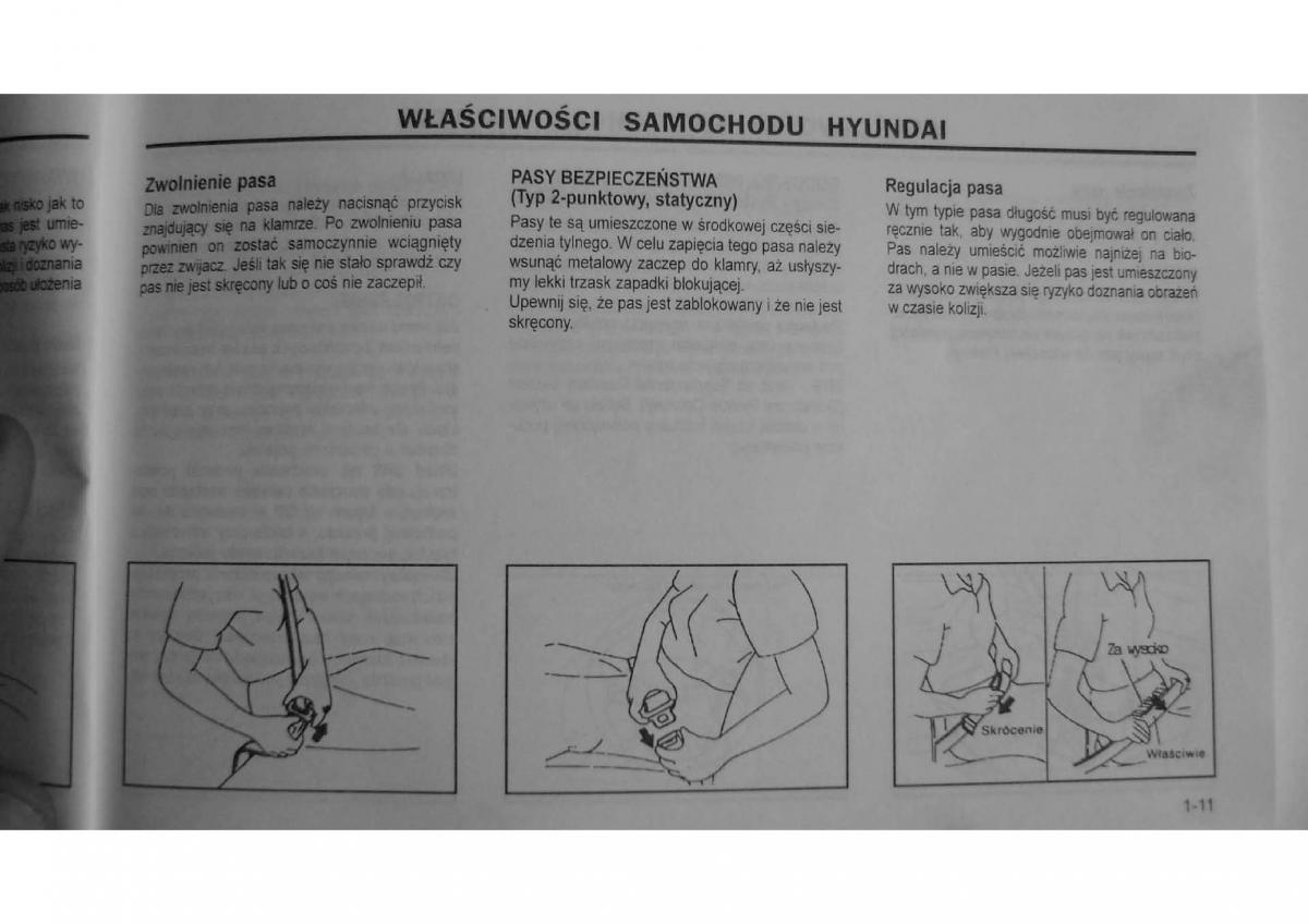 Hyundai Elantra Lantra II 2 instrukcja obslugi / page 16