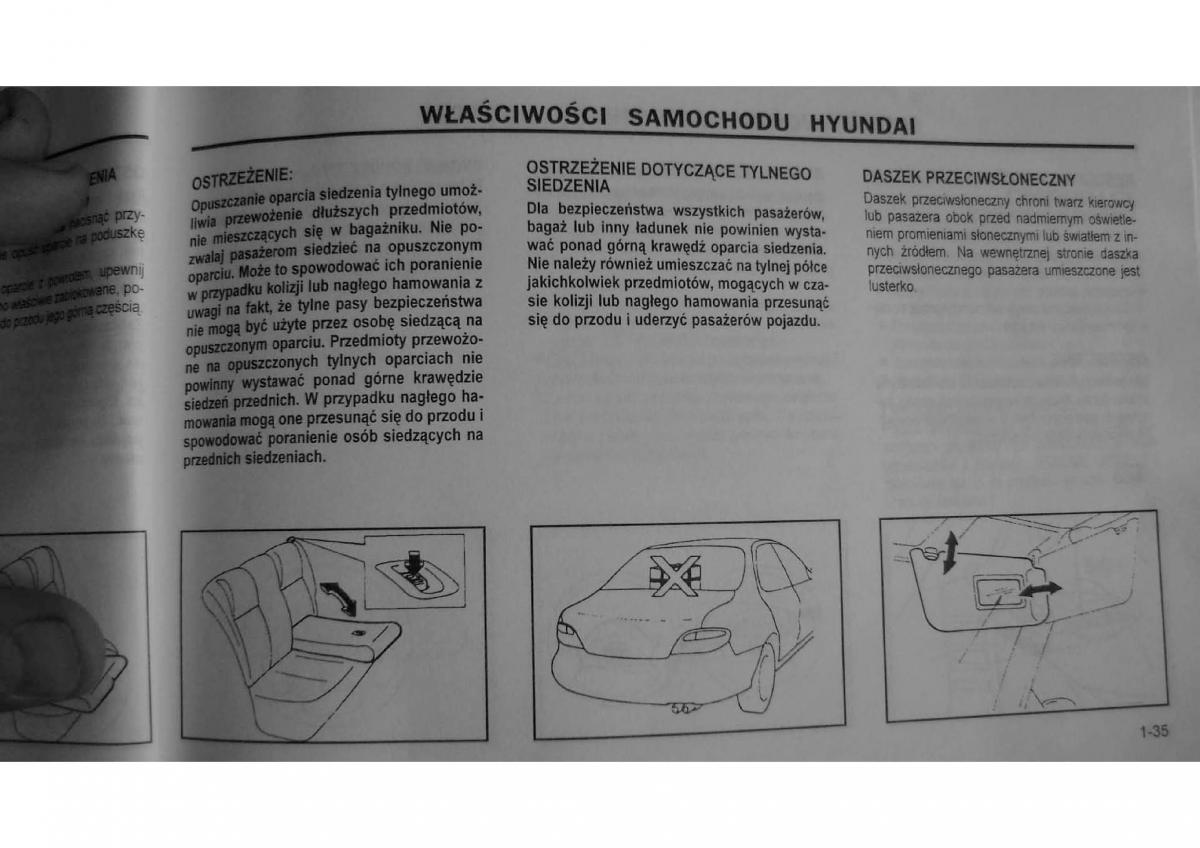 Hyundai Elantra Lantra II 2 instrukcja obslugi / page 40