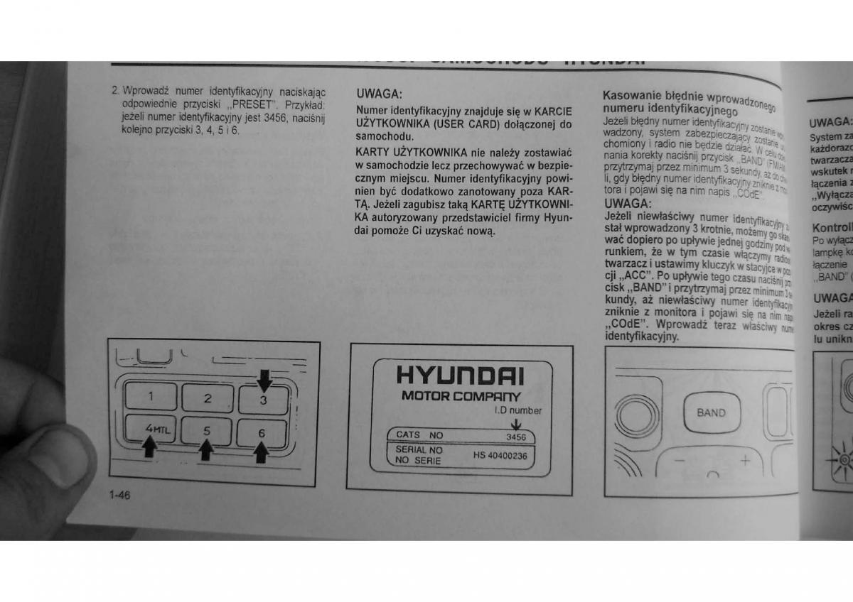 Hyundai Elantra Lantra II 2 instrukcja obslugi / page 51