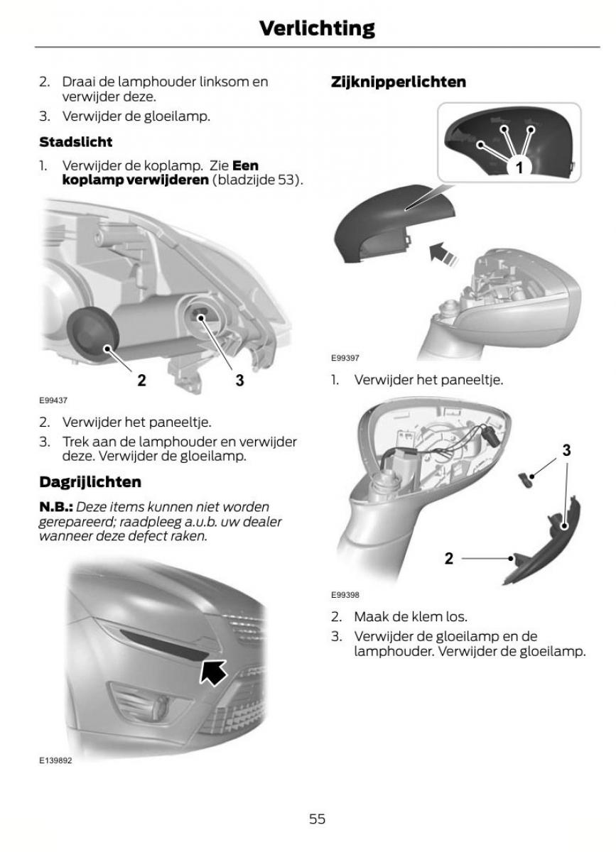 Ford Kuga I 1 handleiding / page 59