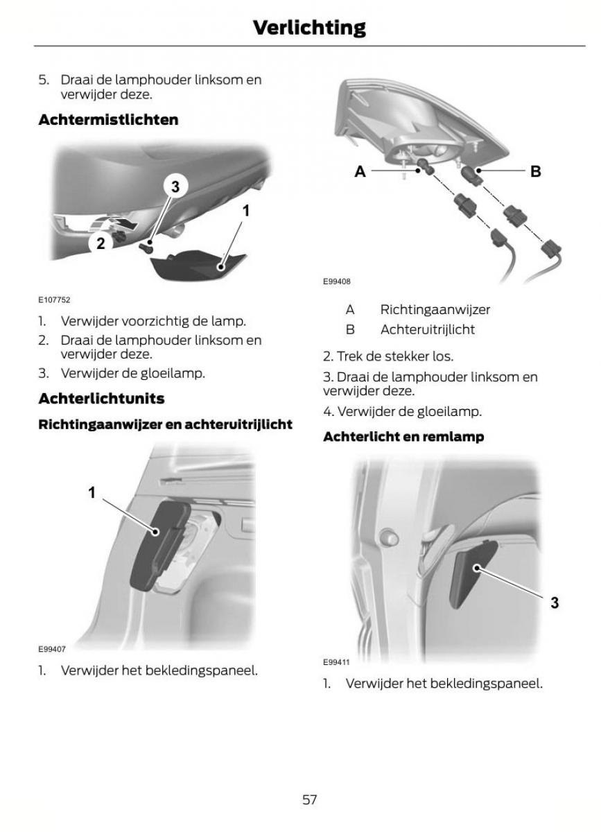 Ford Kuga I 1 handleiding / page 61