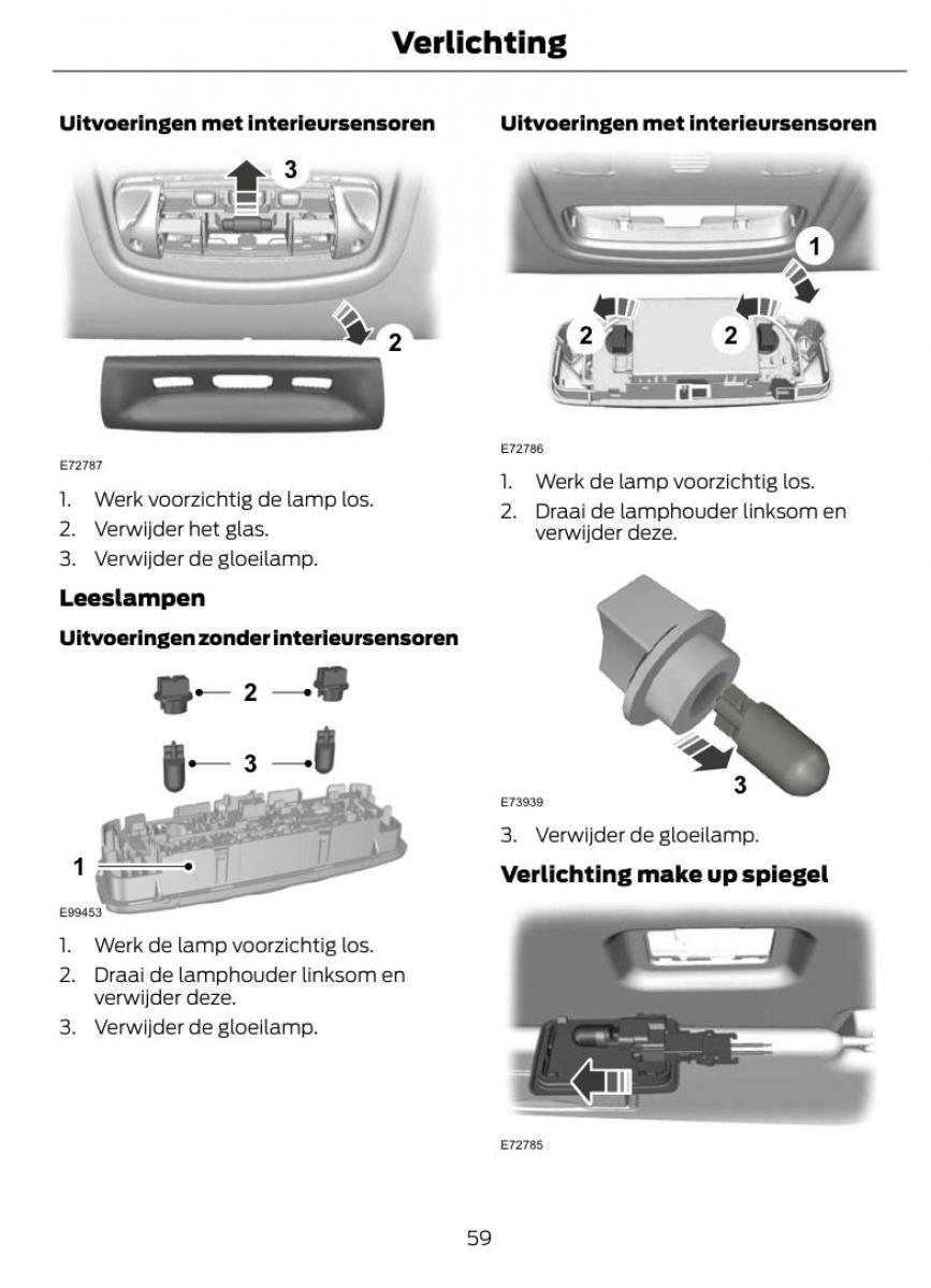 Ford Kuga I 1 handleiding / page 63