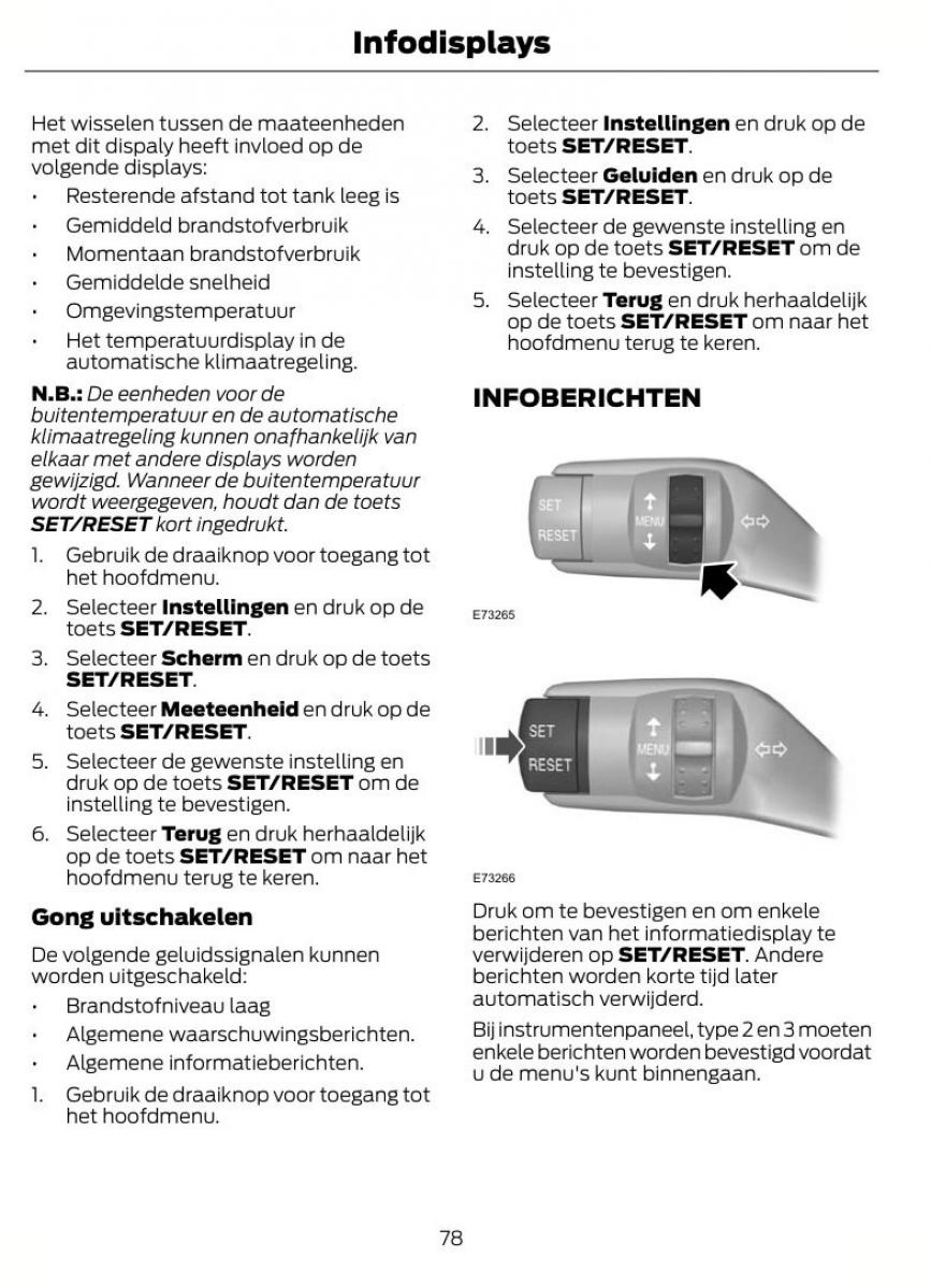 Ford Kuga I 1 handleiding / page 82