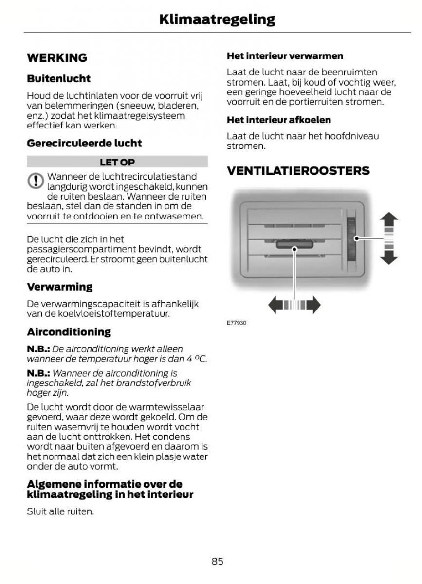 Ford Kuga I 1 handleiding / page 89