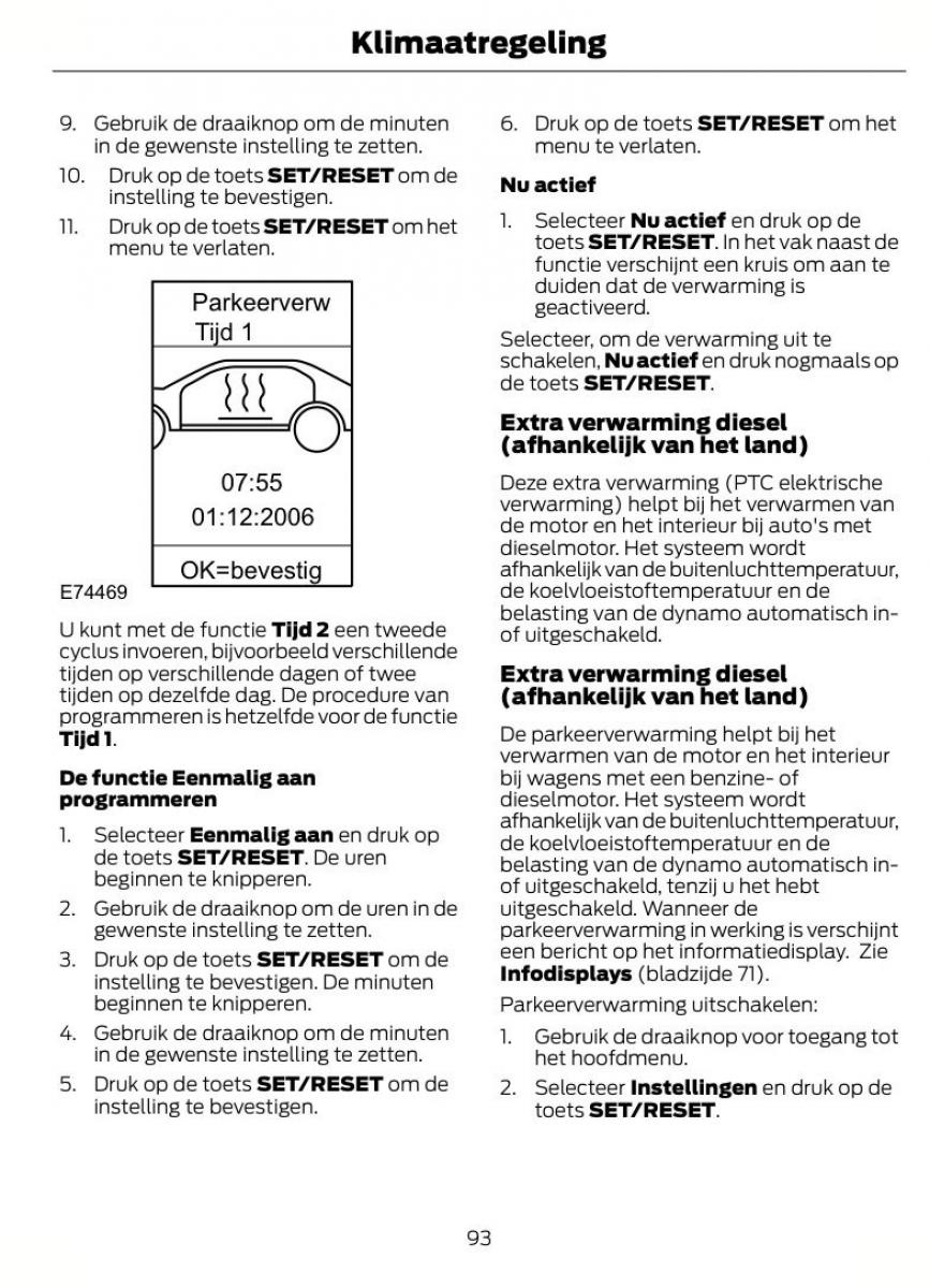 Ford Kuga I 1 handleiding / page 97