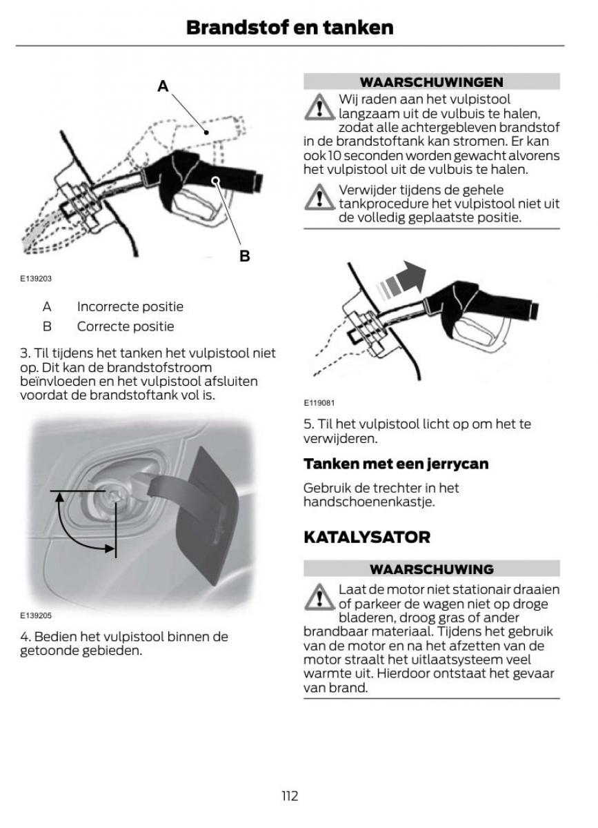 Ford Kuga I 1 handleiding / page 116