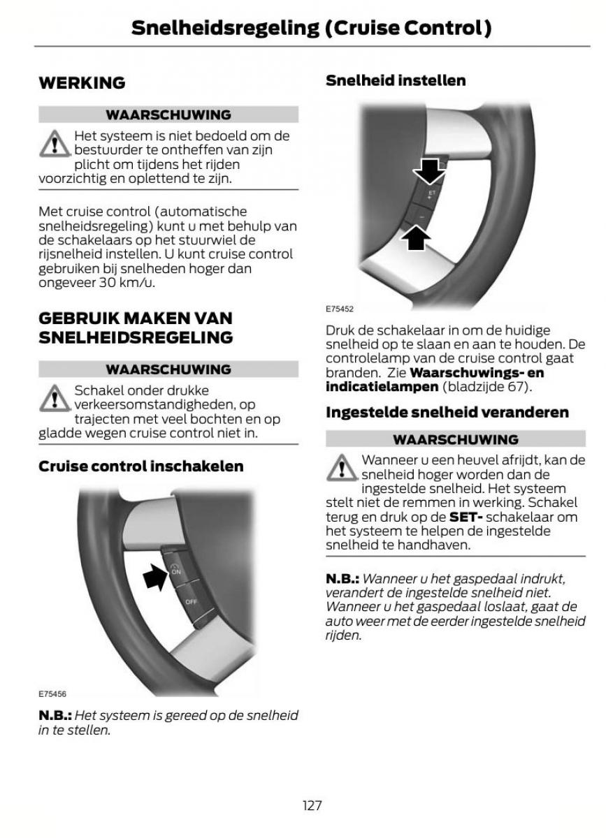 Ford Kuga I 1 handleiding / page 131