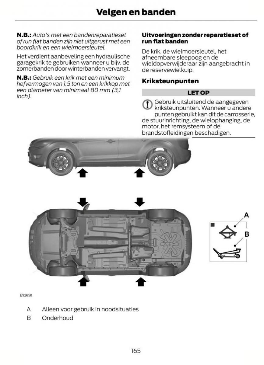 Ford Kuga I 1 handleiding / page 169