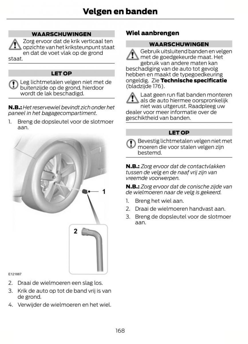 Ford Kuga I 1 handleiding / page 172