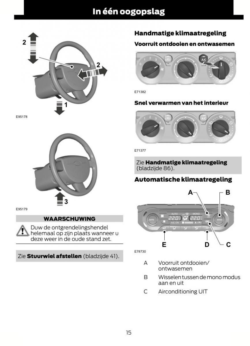 Ford Kuga I 1 handleiding / page 19