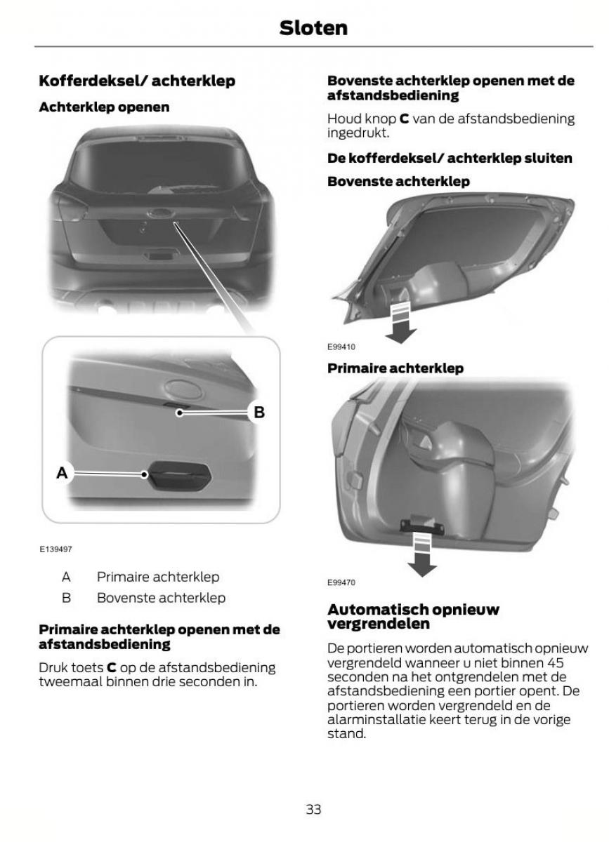 Ford Kuga I 1 handleiding / page 37