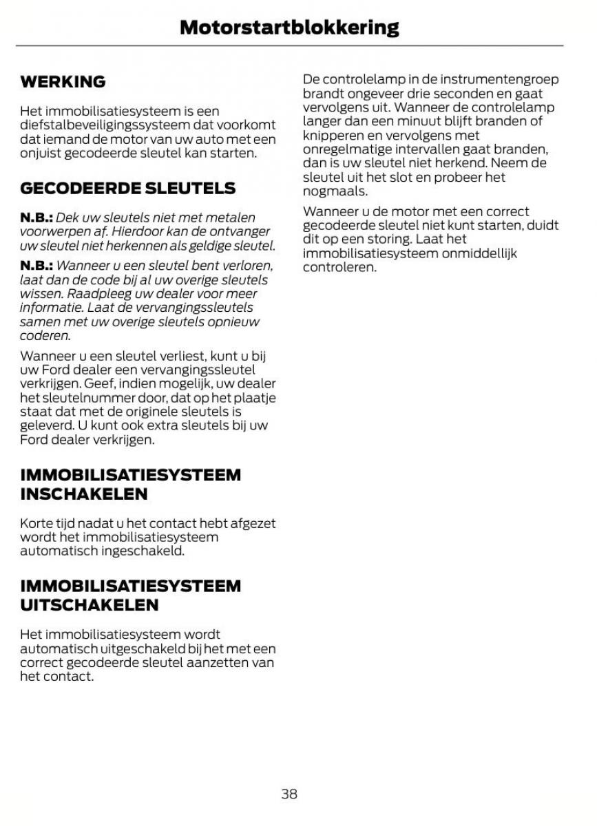 Ford Kuga I 1 handleiding / page 42