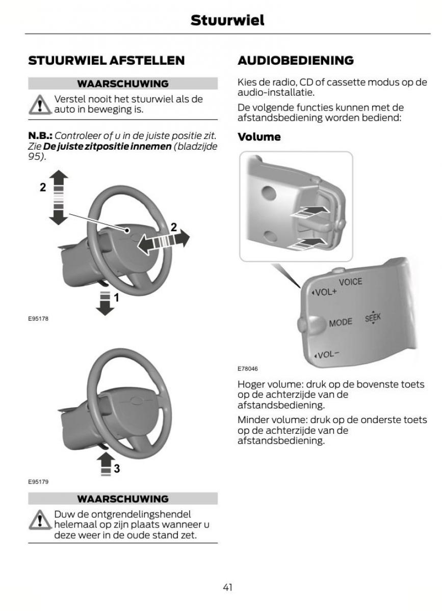 Ford Kuga I 1 handleiding / page 45