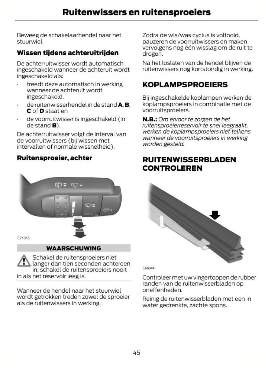 Ford Kuga I 1 handleiding / page 49