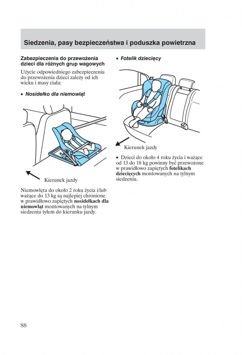 Ford Mondeo MKIII MK3 instrukcja obslugi / page 90