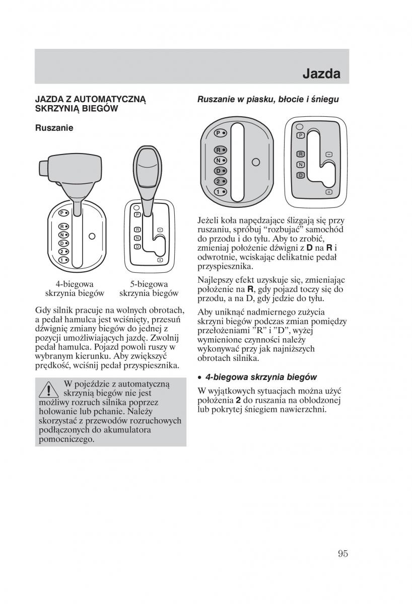 Ford Mondeo MKIII MK3 instrukcja obslugi / page 97