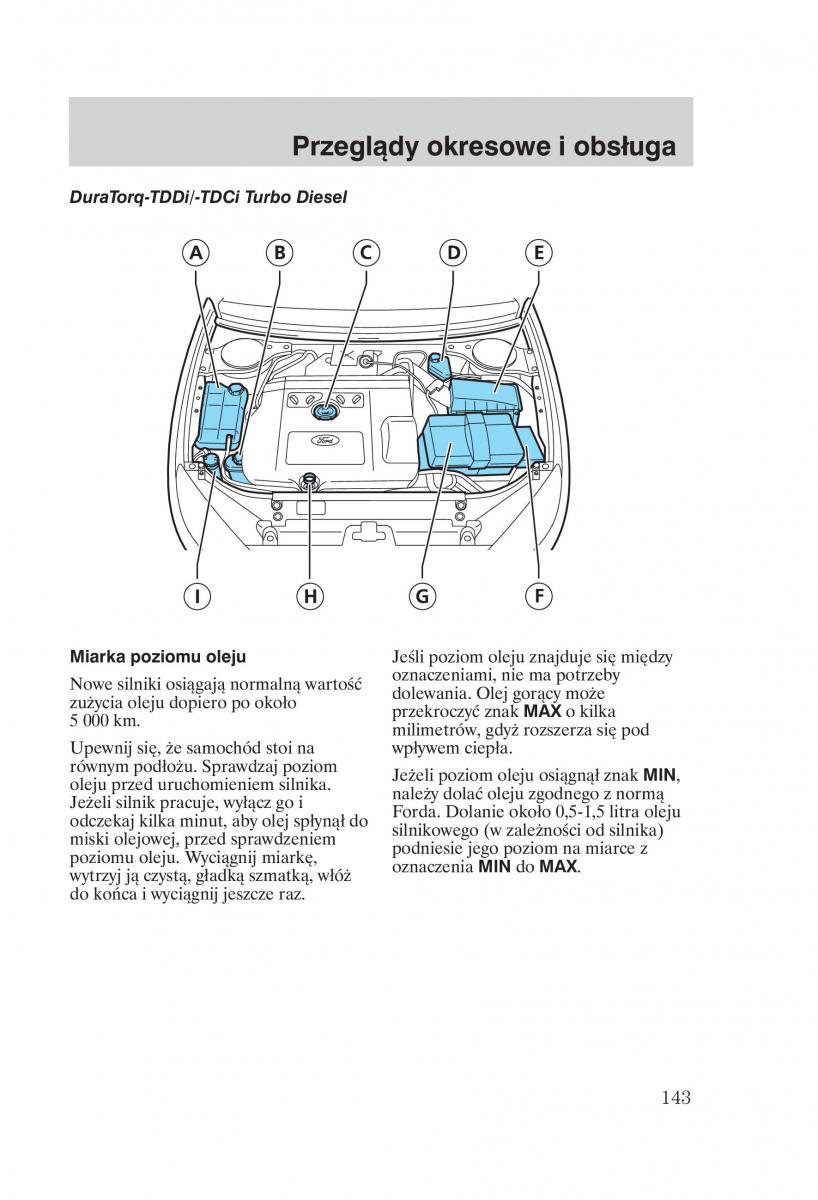 Ford Mondeo MKIII MK3 instrukcja obslugi / page 145