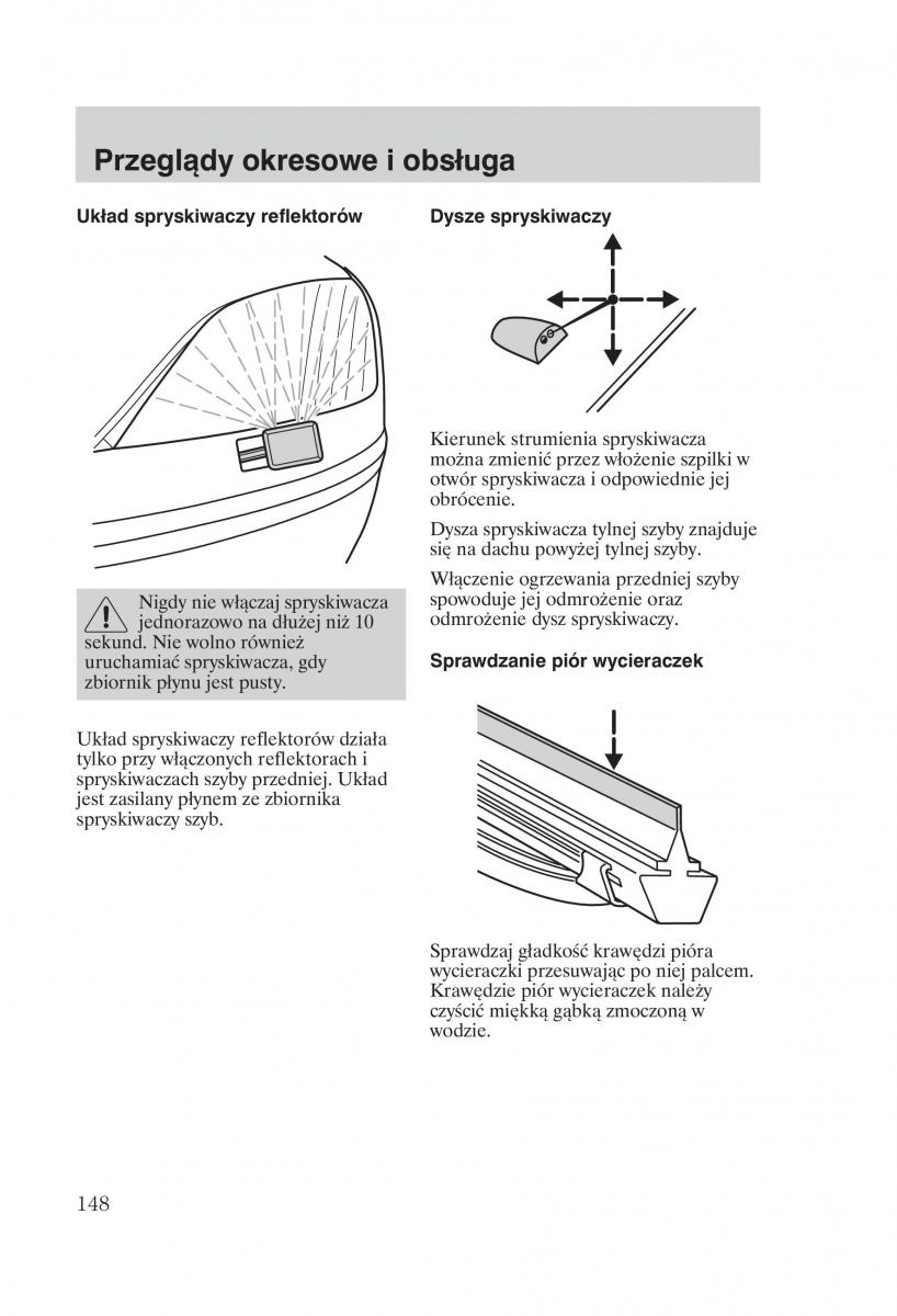 Ford Mondeo MKIII MK3 instrukcja obslugi / page 150