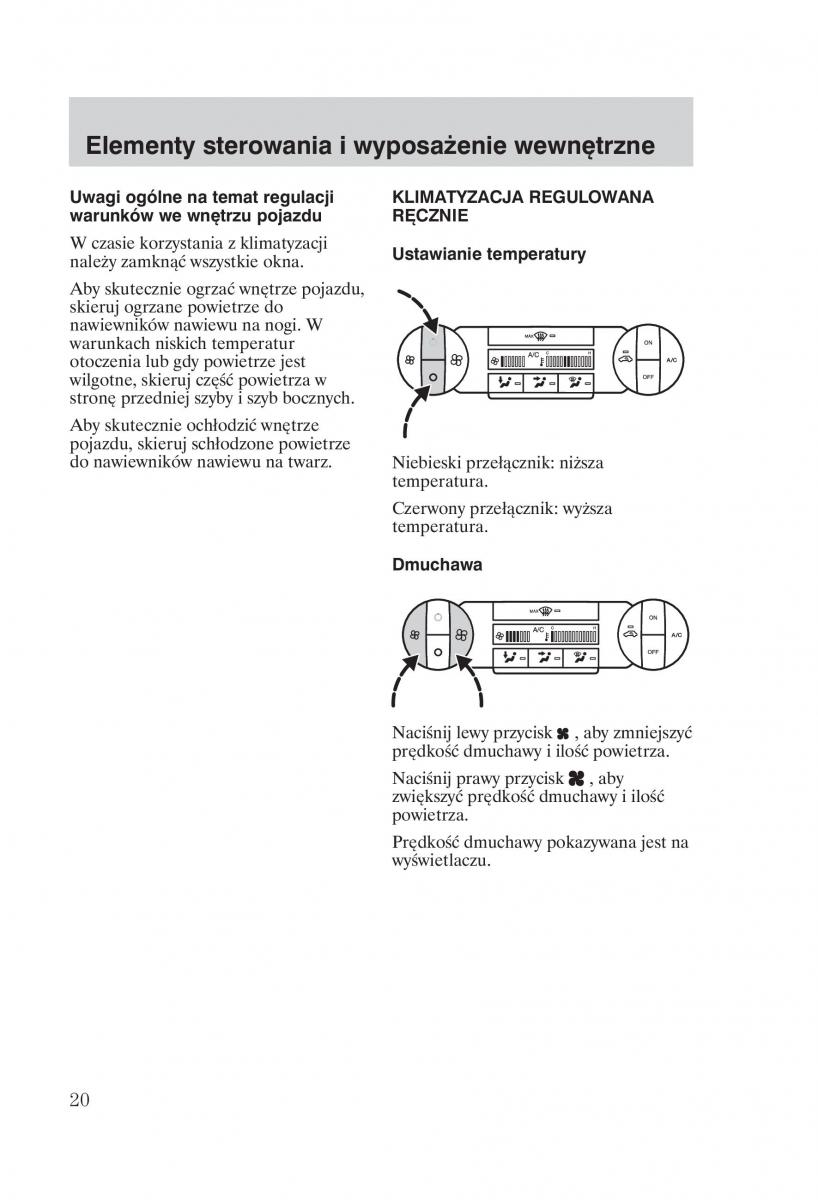 Ford Mondeo MKIII MK3 instrukcja obslugi / page 22