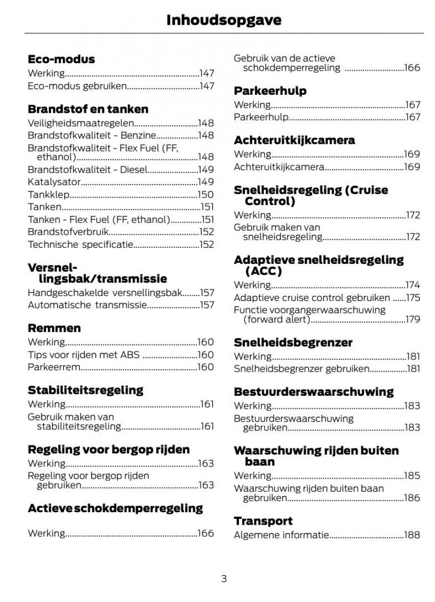 Ford Mondeo MKIV MK4 handleiding / page 6