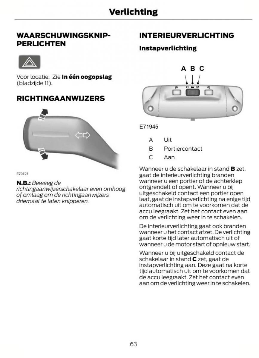 Ford Mondeo MKIV MK4 handleiding / page 66