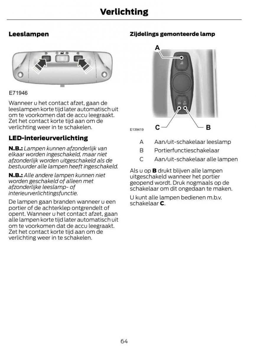 Ford Mondeo MKIV MK4 handleiding / page 67