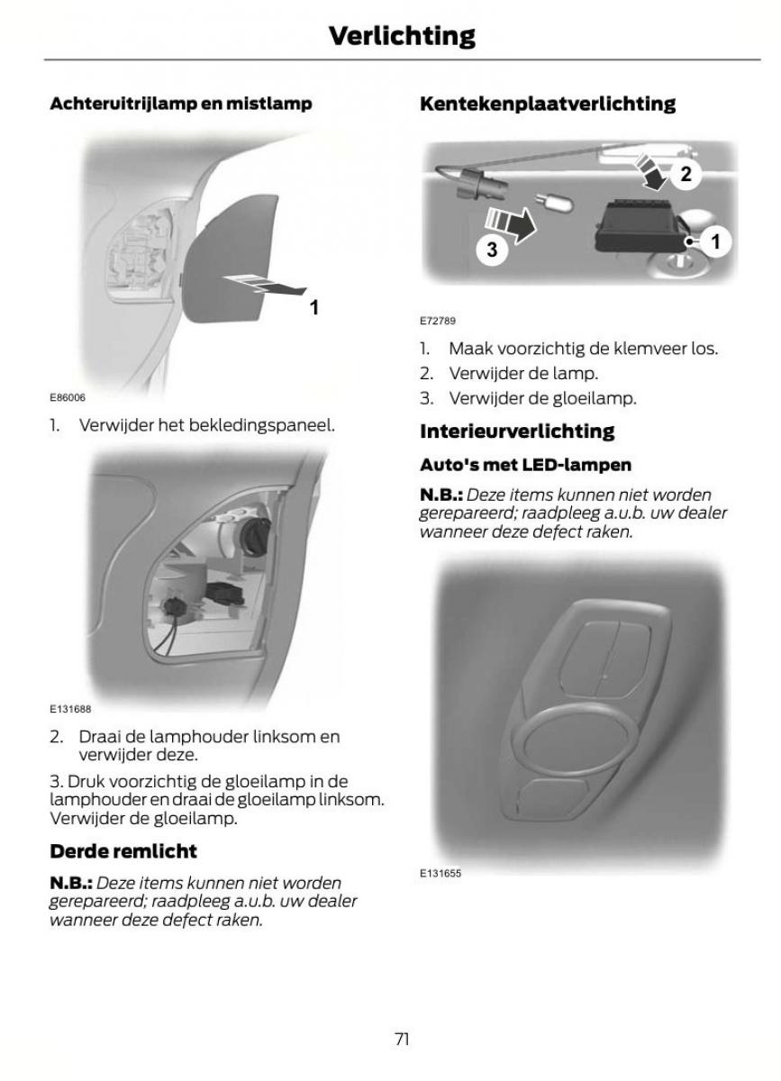 Ford Mondeo MKIV MK4 handleiding / page 74