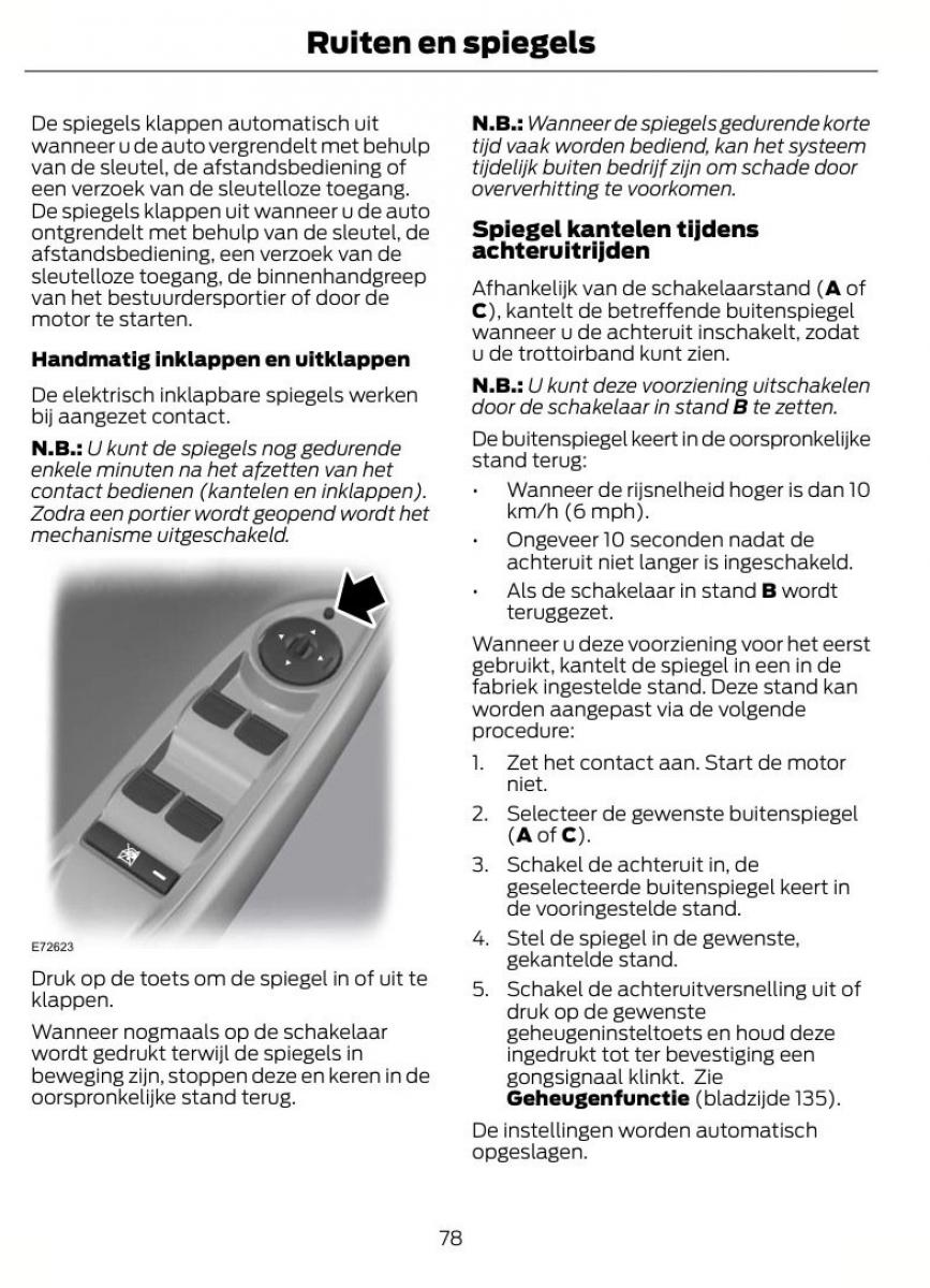 Ford Mondeo MKIV MK4 handleiding / page 81